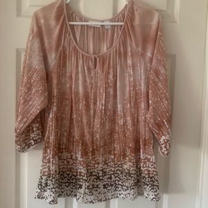 HP 🎉 Chico’s Sz. 2 Peasant Style Top